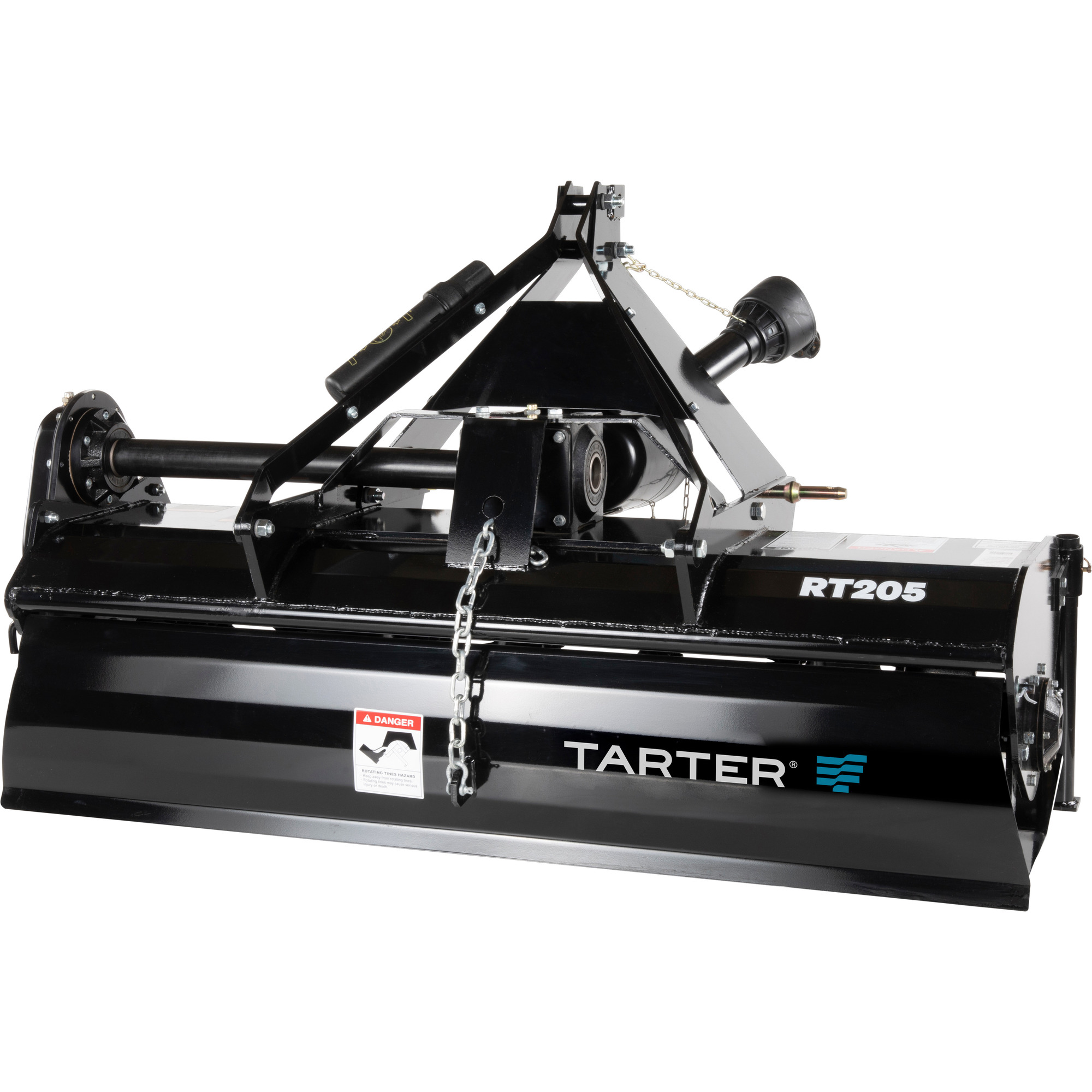 Tarter 200 Series Rotary Tiller - 5ft., 58.72in. Working Width, 7in. Max. Depth, Category 1, Slip Clutch, Model# RT205BL